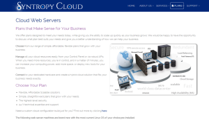 syntropy cloud reseller hosting plans